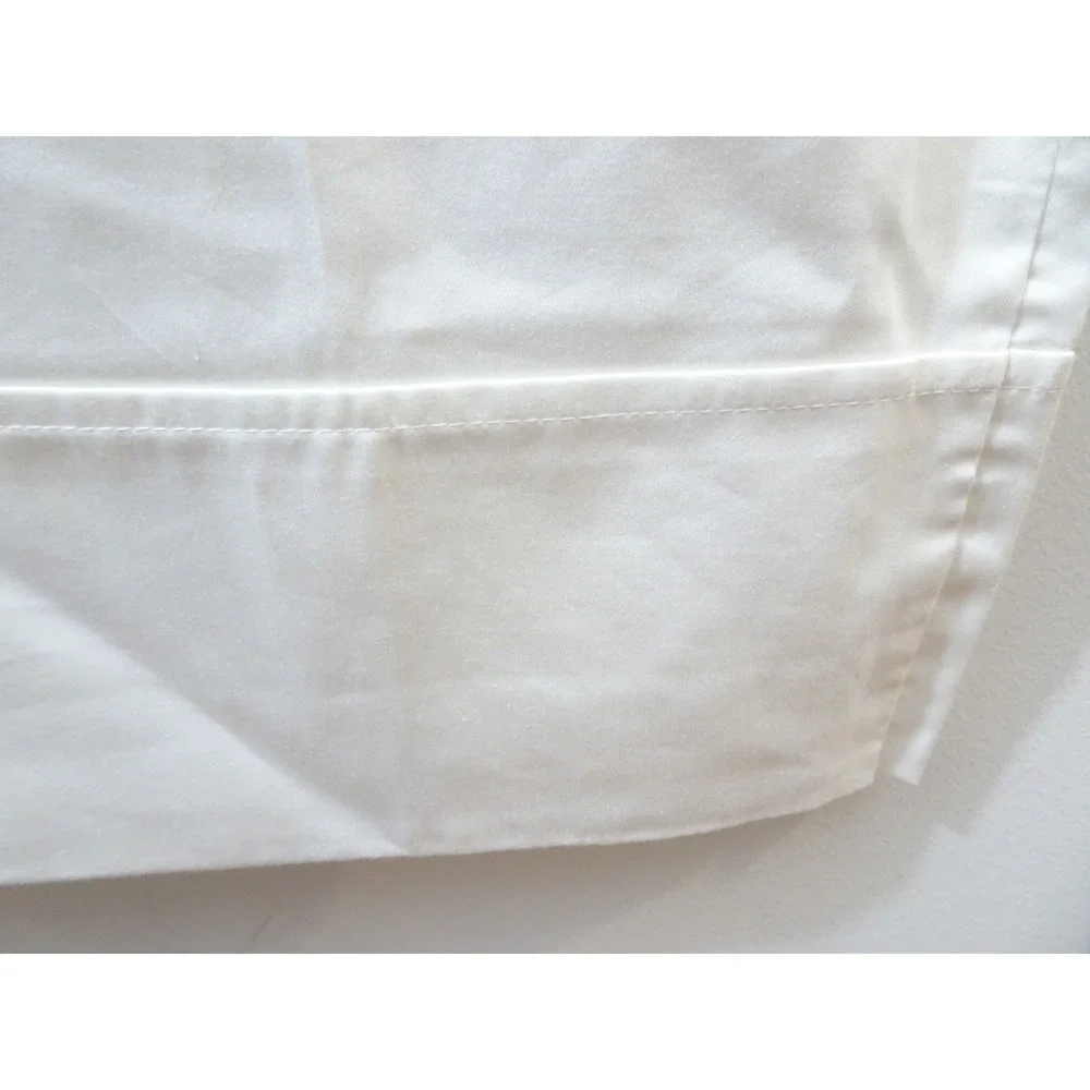 Pottery Barn King Pillowcase White 100% Egyptian Cotton Single